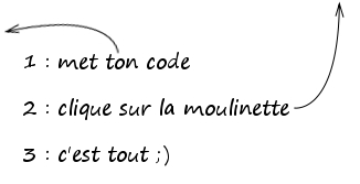 Cliquez sur le mode d'emploi en haut  gauche pour plus d'informations sur lamoulinette